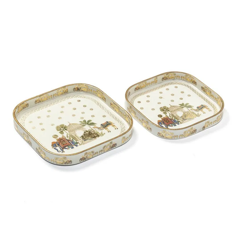 Hathi (E - Shahi Serving Tray) - Set Of Two media 6