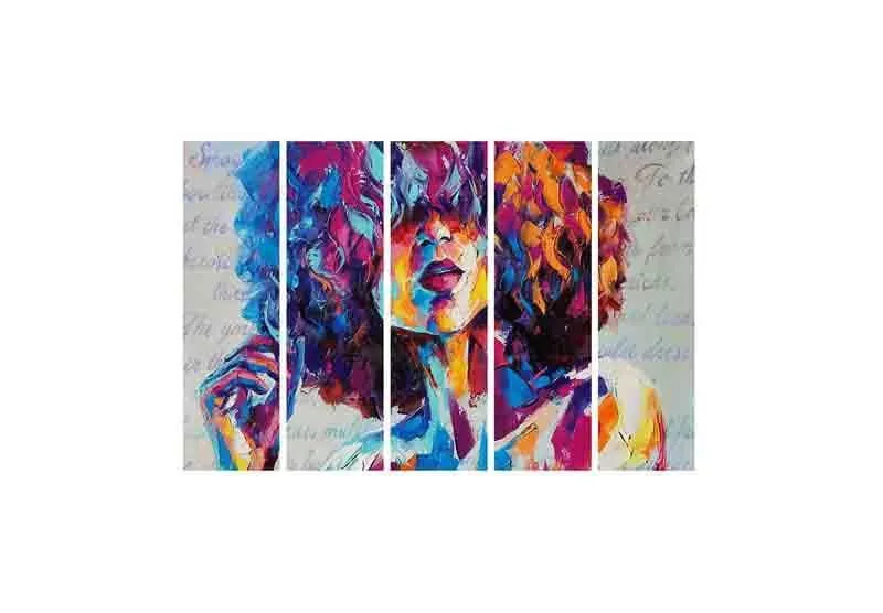 Senora Wall Art - Five Piece Set media 4