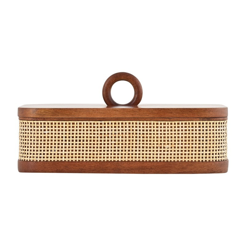 Tresso Wooden Masala Box with 8 Containers - Ten Piece Set media 4