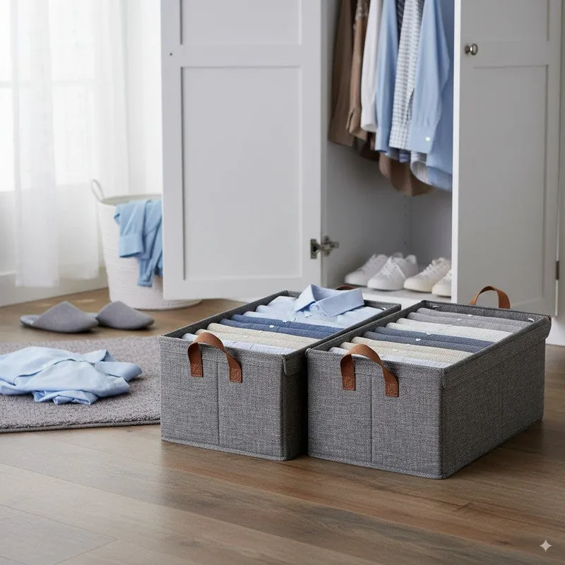 OrganizeMate Cloth Organizer - Set Of Two media 1