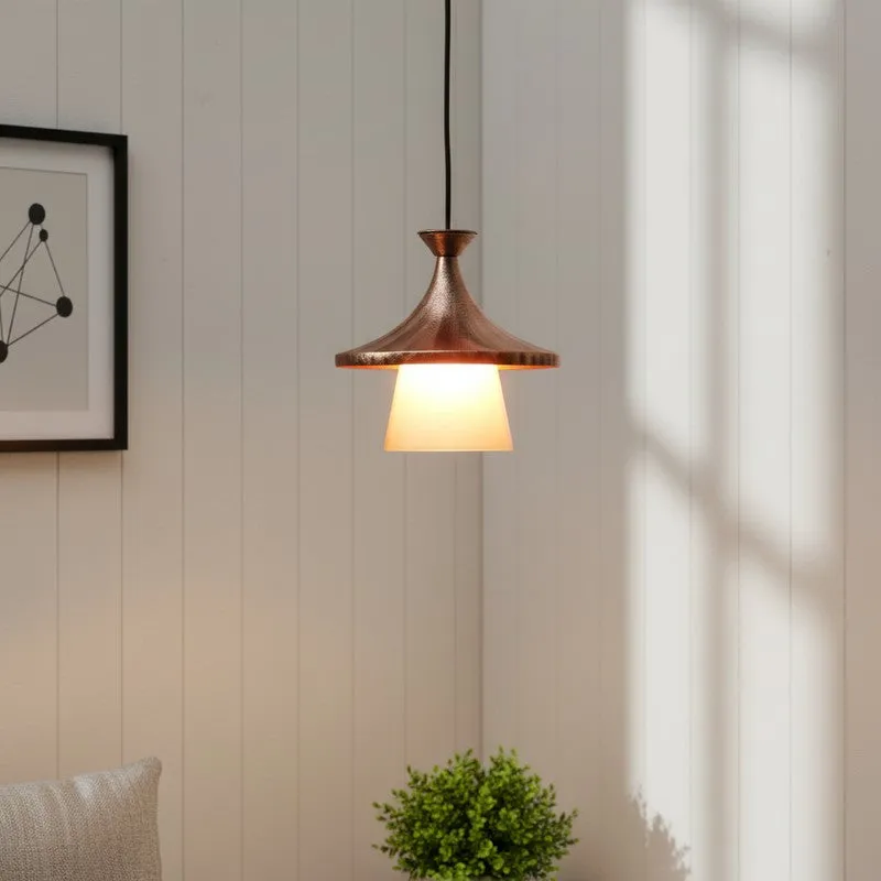 Amber Shine PVC Ceiling Lamp media 1