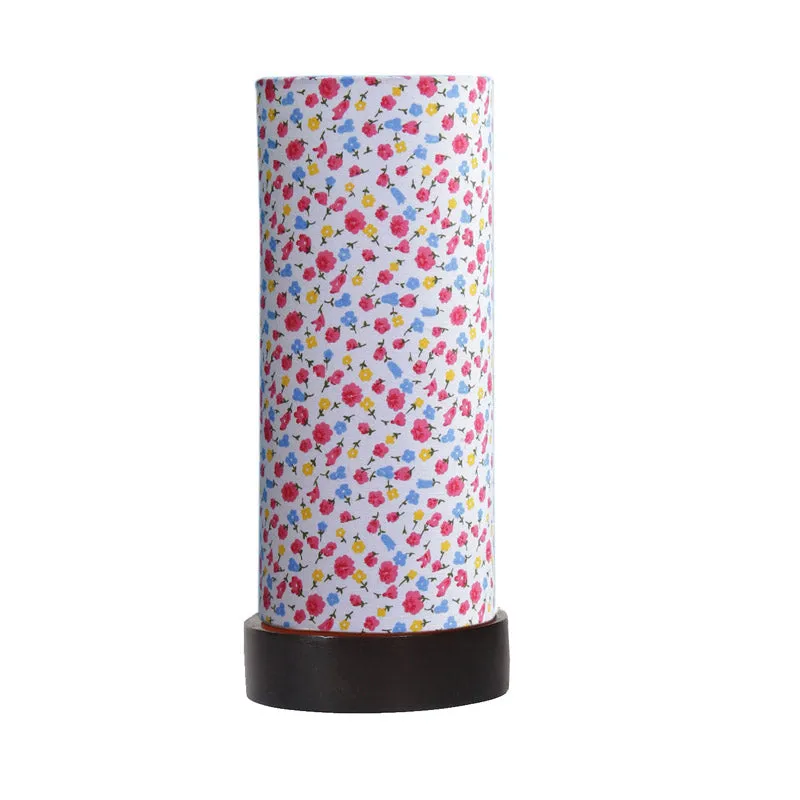 Color Splash Mirza Tower Wooden Table Lamp - Multicolor media 4