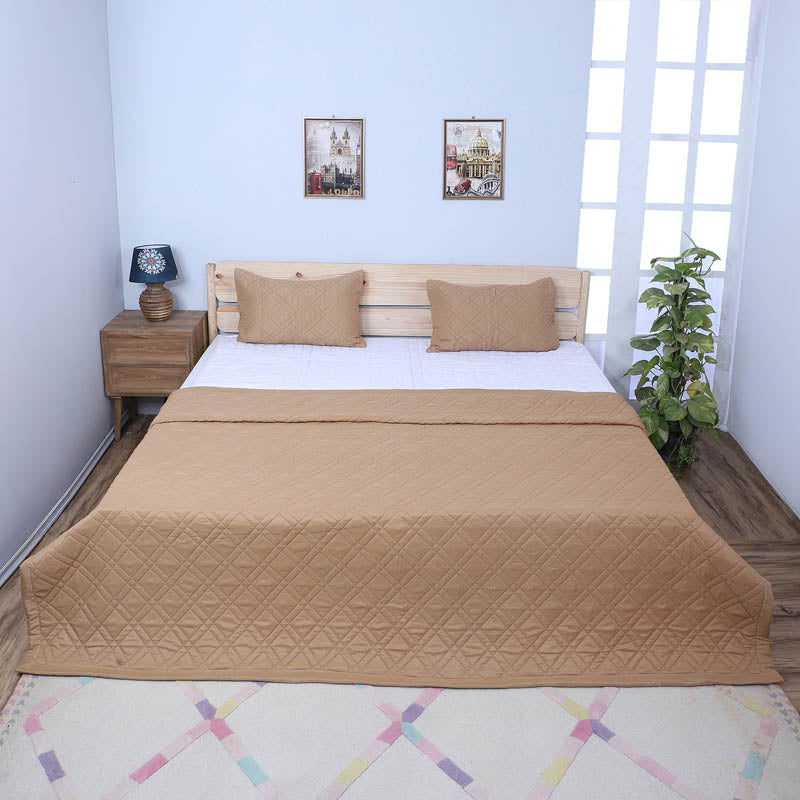 Jisha Microfiber Bedcover - Brown media 3