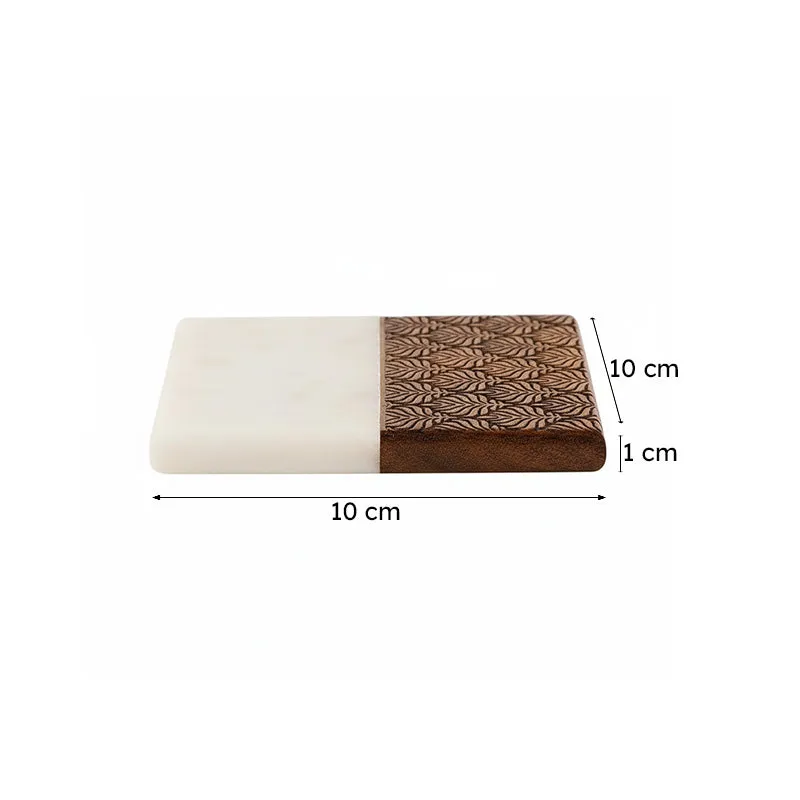 Stratus Marble Coaster - Set Of Four media 8