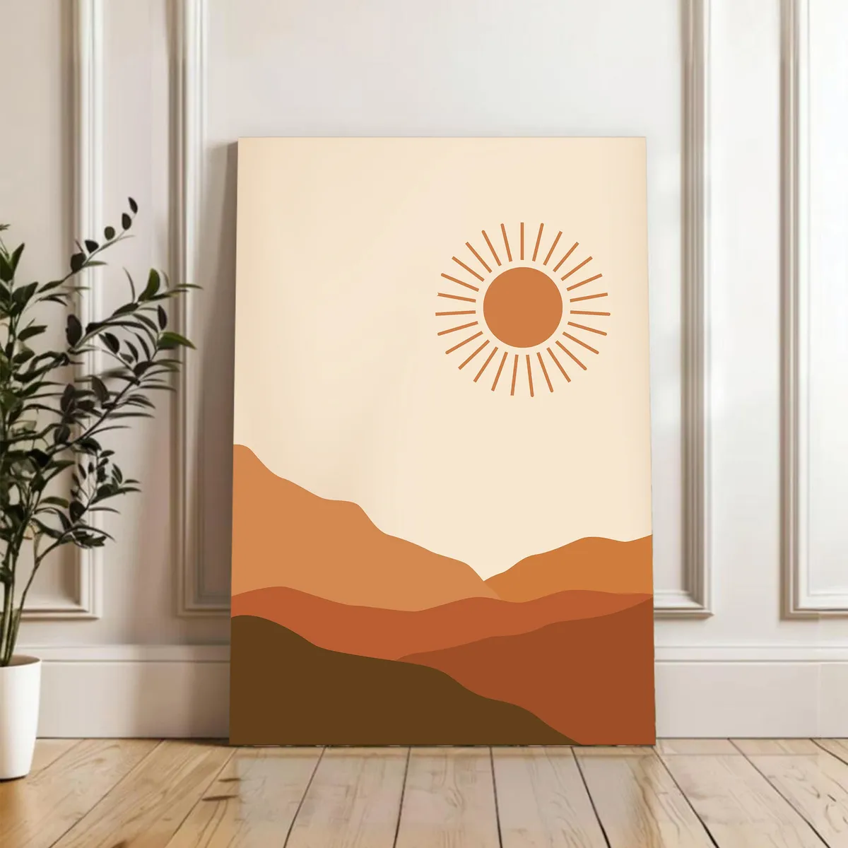 Desert King Cotton Canvas Wall Painting media 4