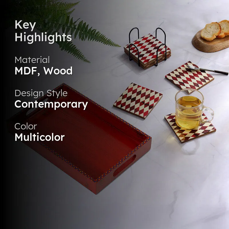 Mosaic Gleam Coaster - Eight Piece Set media 2