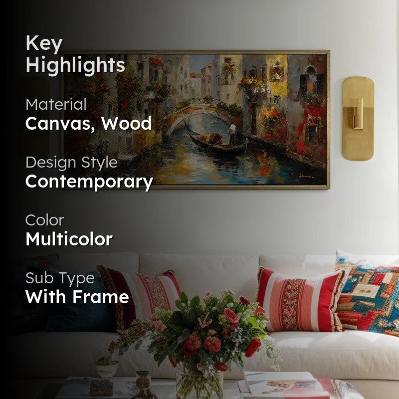 Water Street Canvas Wall Painting With Frame media 2