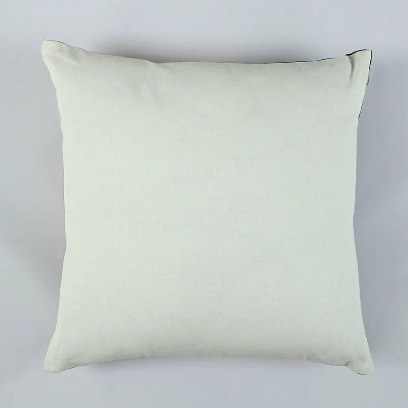 Shanghai Garden Embroidered Cotton Cushion Cover - Set Of Two media 5