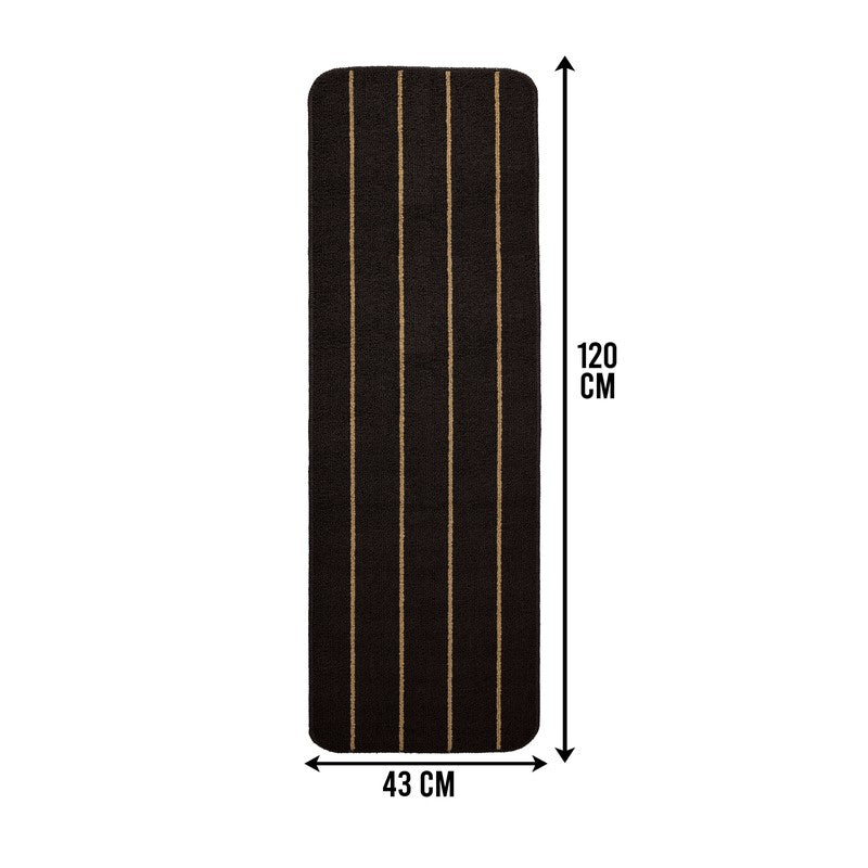 CozyLines Kitchen Floor Mats (Brown) - Set of Two media 8