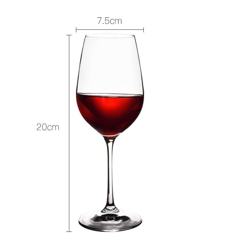 Stella Bohemia Crystal Red Wine Glasses (250 ML) - Set Of Six media 4