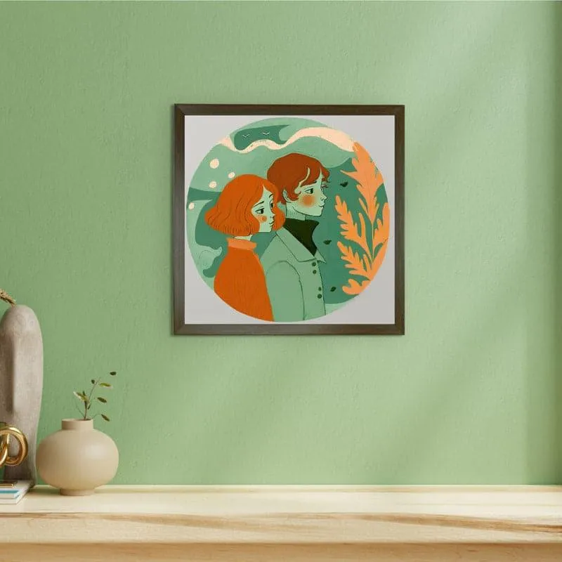 Couple Chroma Canvas Wall Art media 1