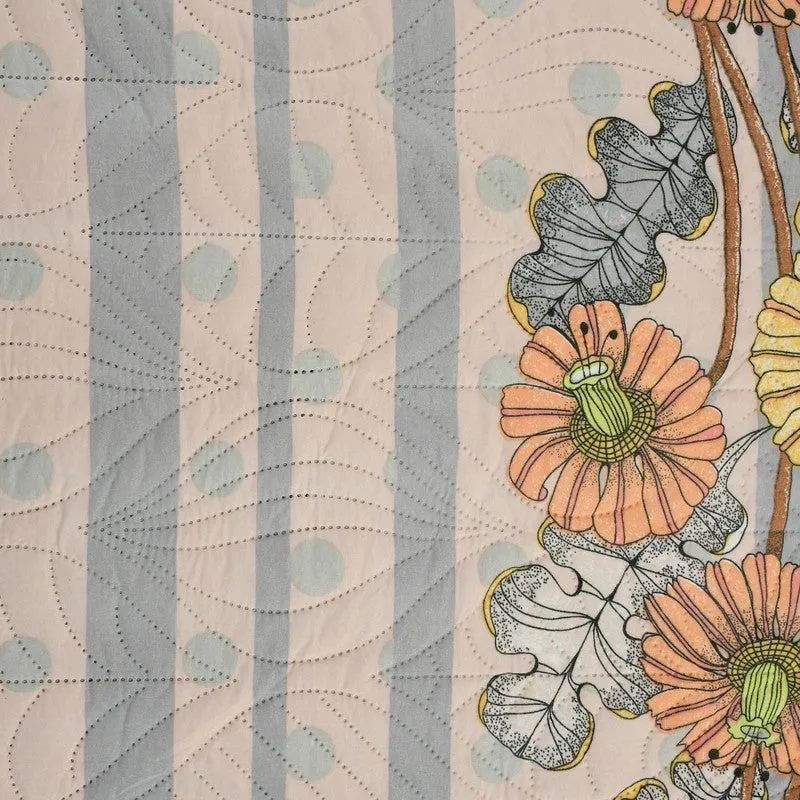 Peach Flowers Bedcovers media 7