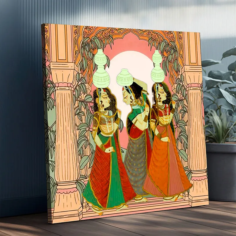Graceful Carriers Canvas Wall Art media 4