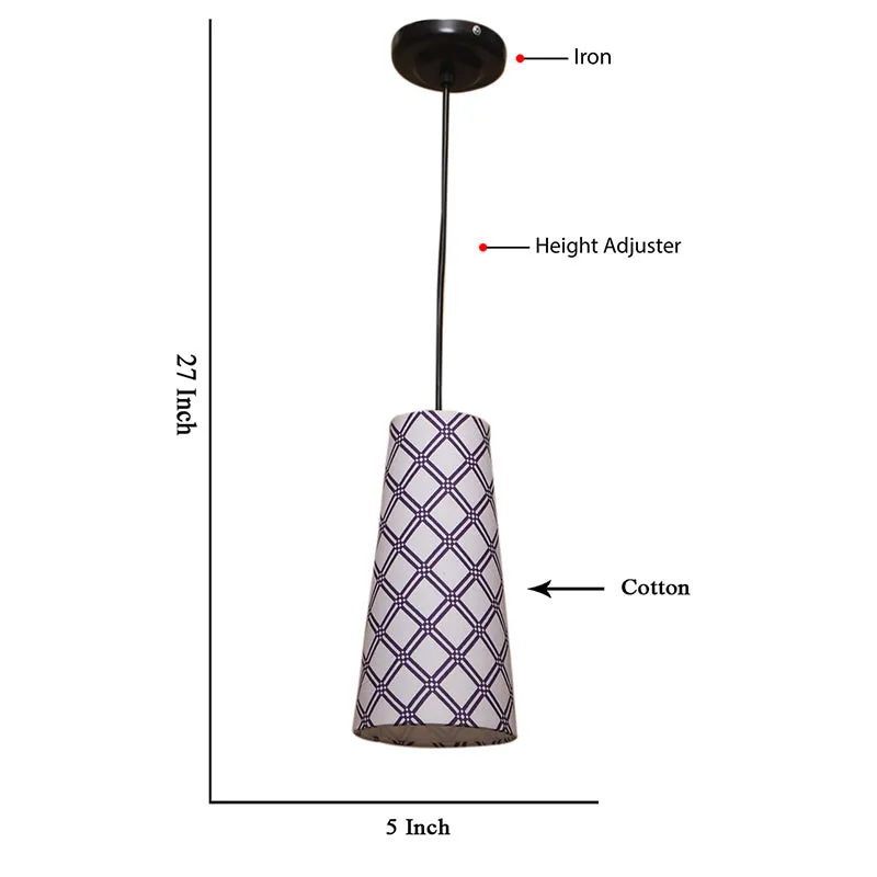 Blissful Brights Fabric Ceiling Lamp media 8