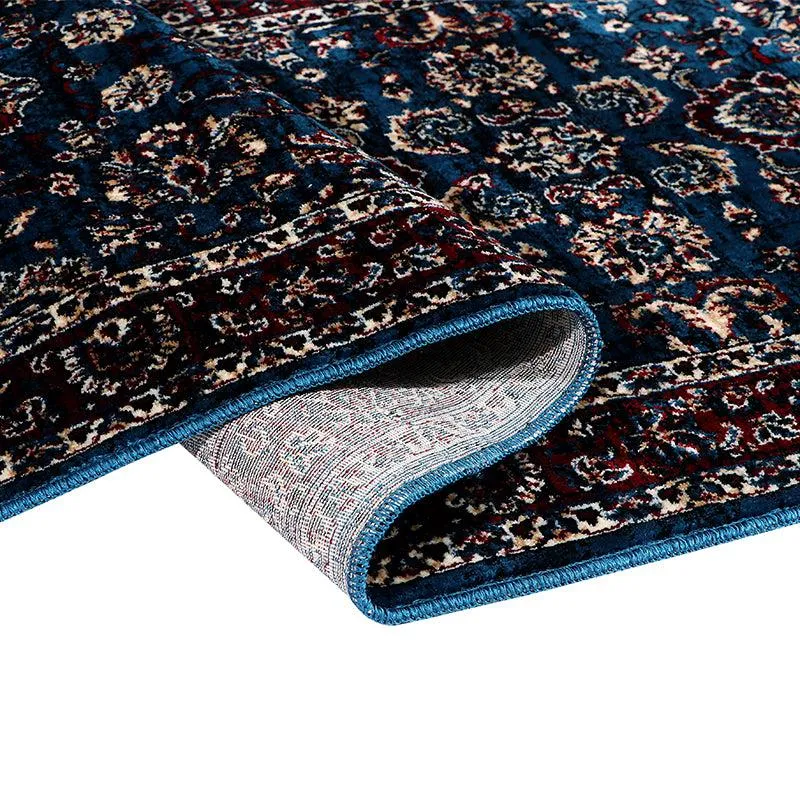 Aavni Flora Nylon Runner Rug - Dark Blue media 4