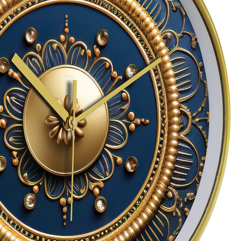 Yvonne Printed Silent Wall Clock media 4