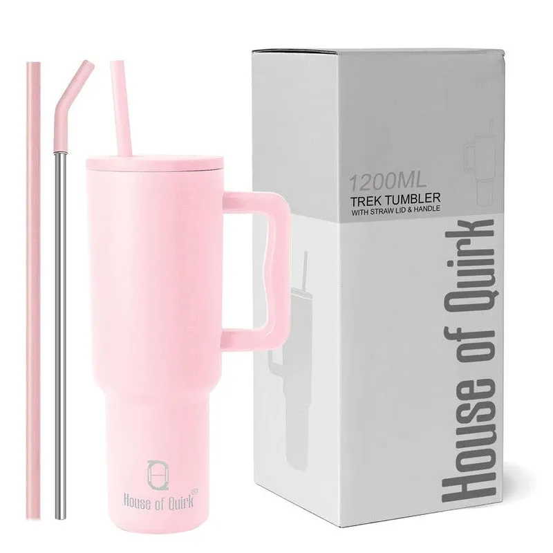 Hydra Boost Stainless Steel Tumbler (1200 ML) - Pink media 4