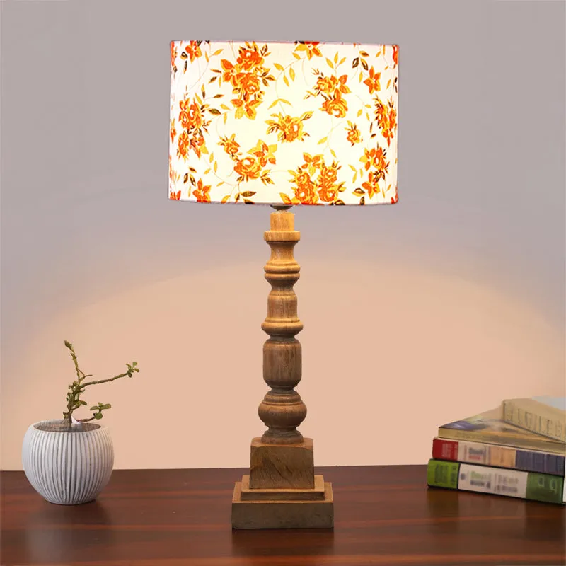 Fleur Arbor Wooden Table Lamp media 2
