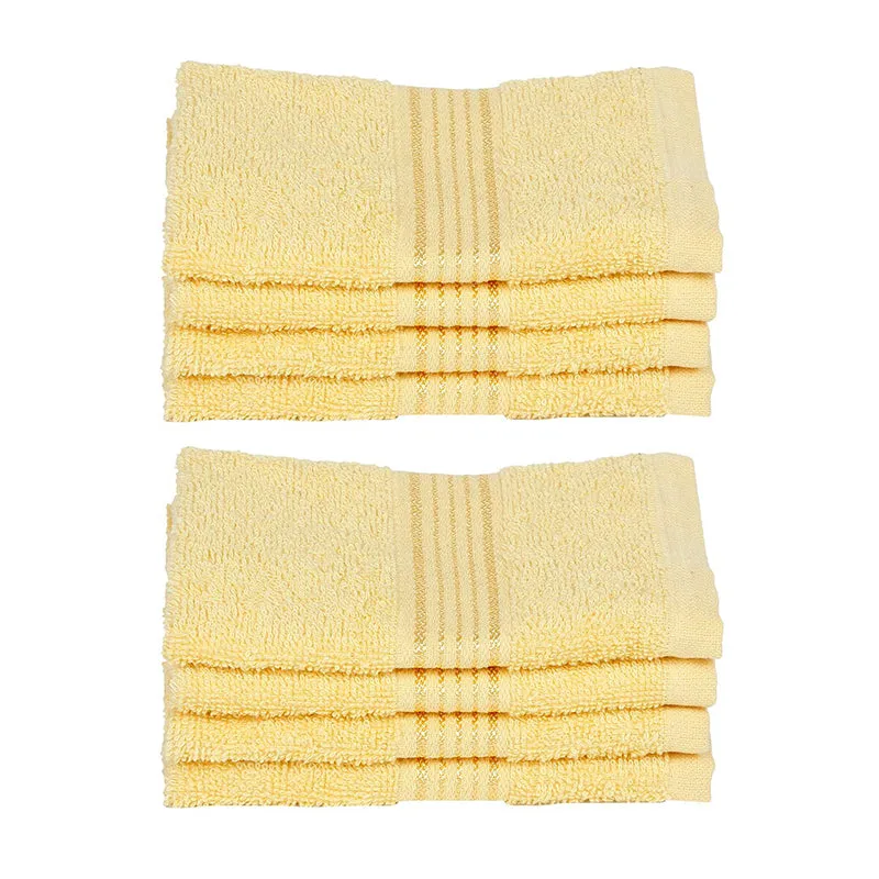 Bodil Face Towel (Yellow) - Set Of Eight media 3