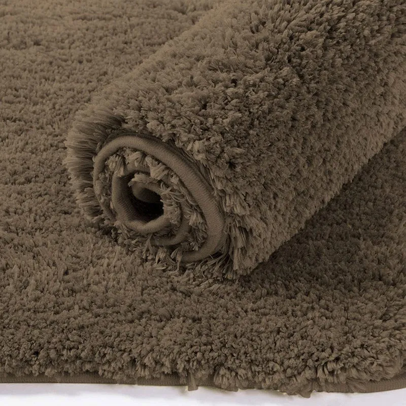 Nuo Luxe Micro Fiber Area Rug - Chocolate Brown media 3