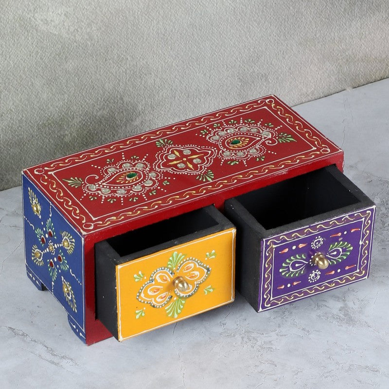 Okra Handpainted Jewel Box media 3