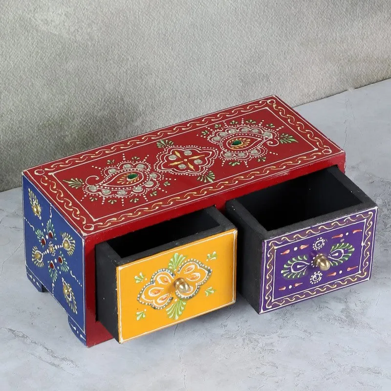 Okra Handpainted Jewel Box media 3