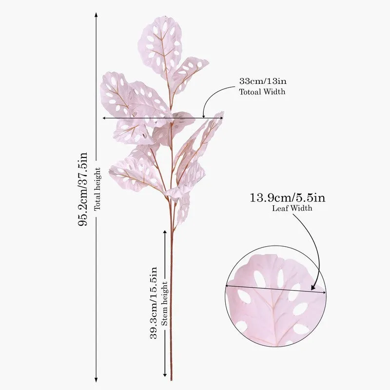 Bloom Everlasting (Pink ) Realistic Faux Flower - Set Of Two media 7