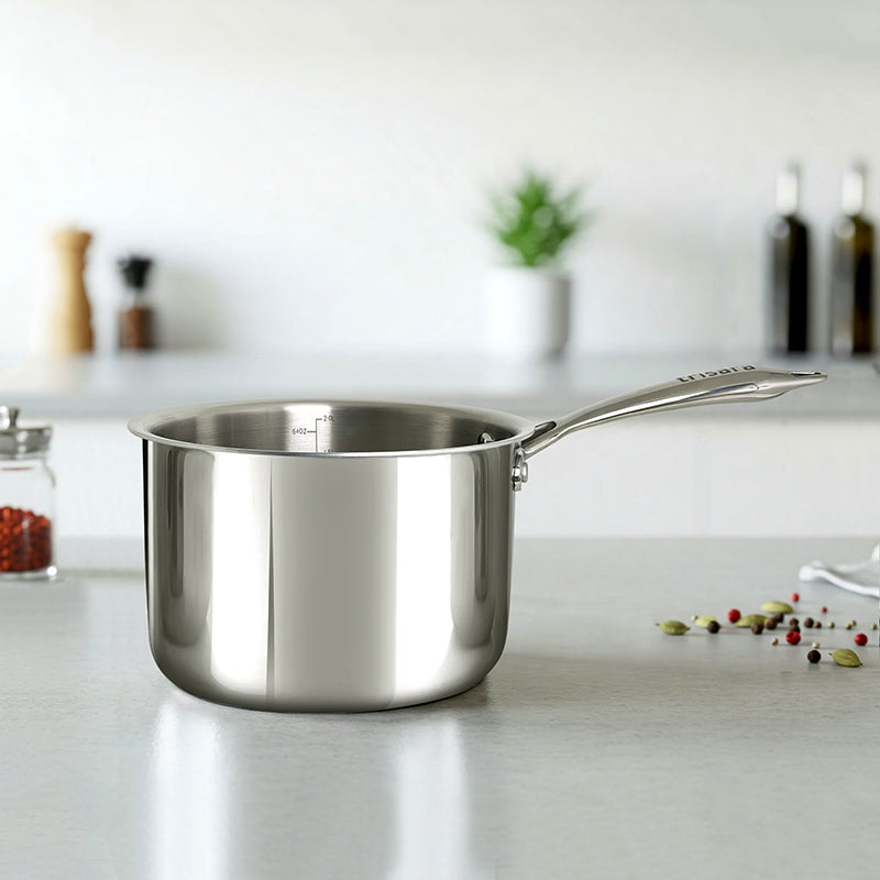 Trilinea Deep Triply Saucepan - 2000 mL/6 Inch image 3