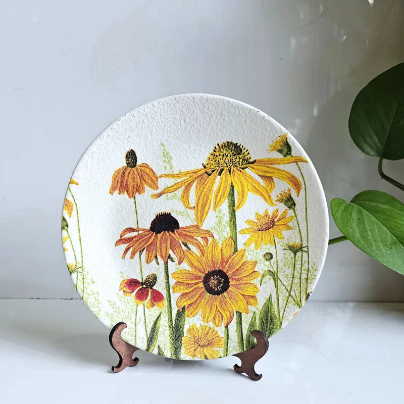 Sunflower Field Decorative Plate media 3