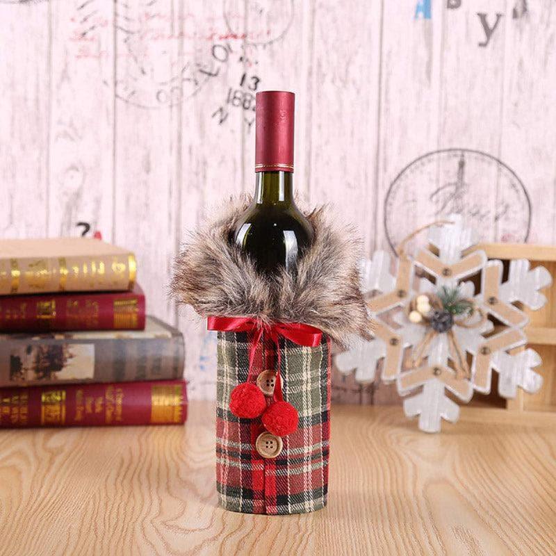 Reindeer Coat Wine Bottle Cover - Set Of Two media 4