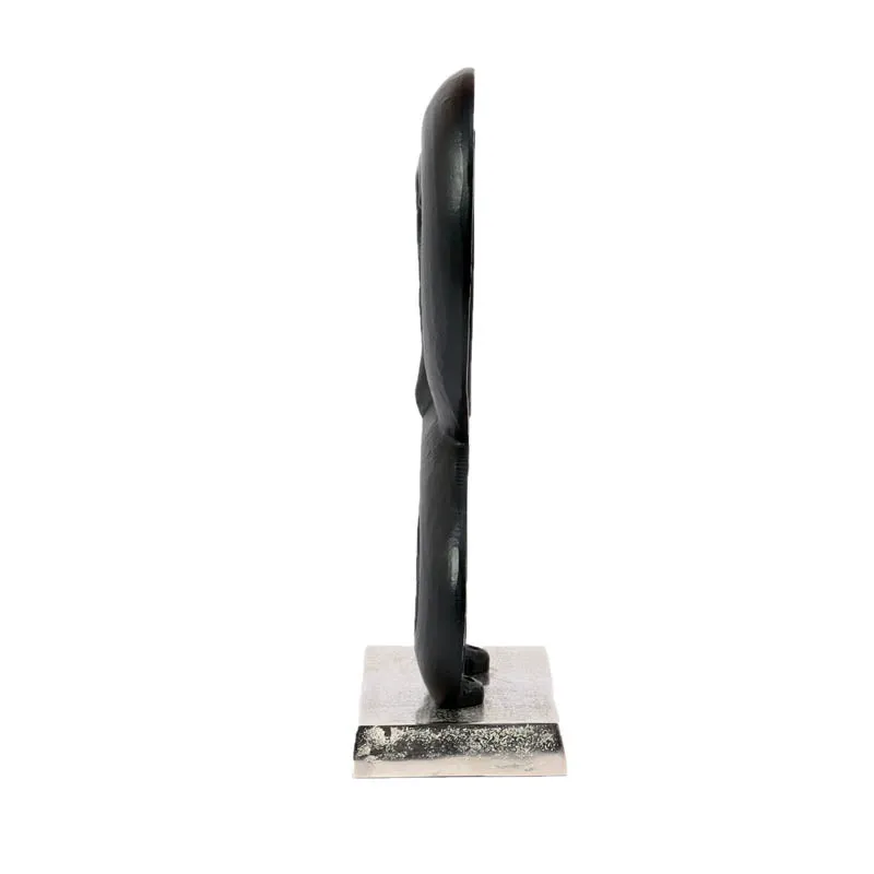 Heart Of Home Showpiece (Black & Silver) - Small media 4