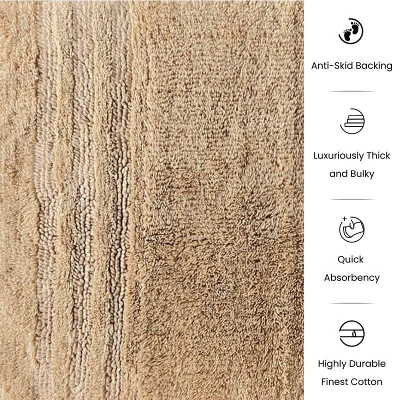 Micro Cotton Cloud Soft Bathmat - Beige media 5