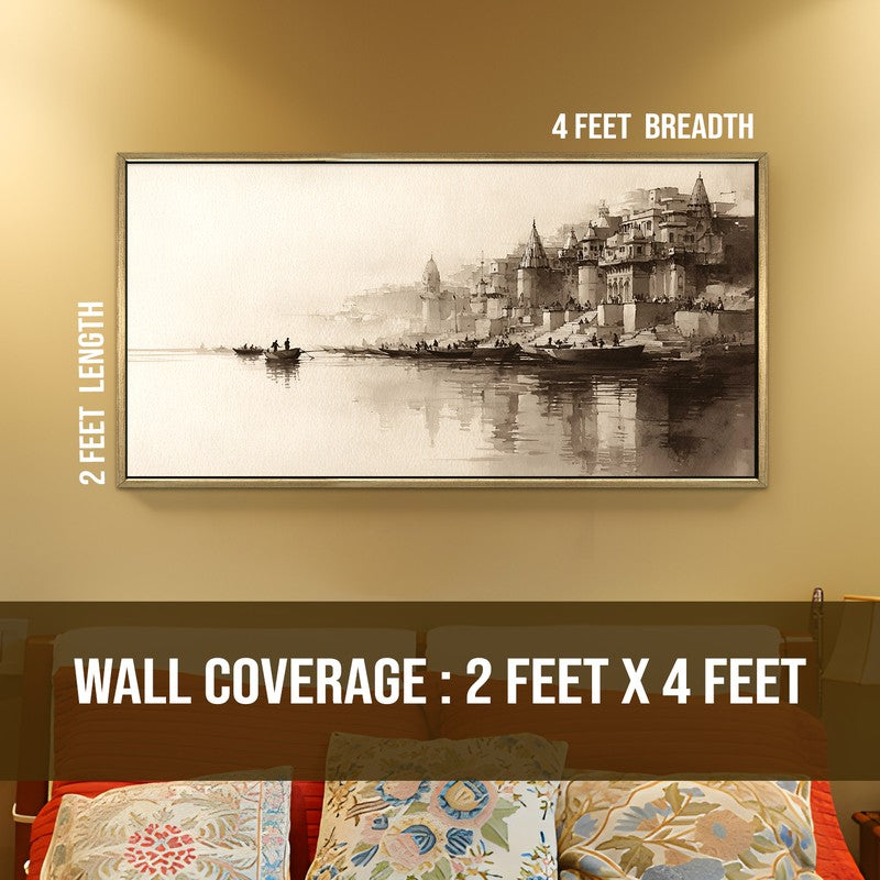 Silent Ghats at Dawn Wall Art media 8