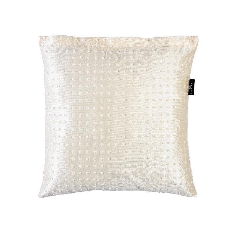 Whimsy Sheen Cushion Cover (White) - Set Of Five media 5