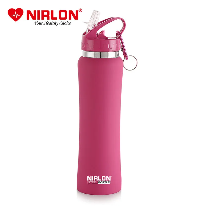 Valento Sipper Water Bottle (Pink) - 750 mL media 1