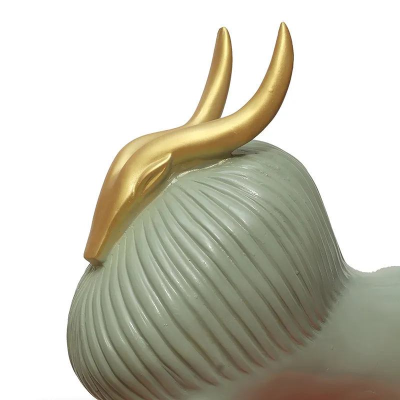Gilded Yak Polyresin Showpiece media 3