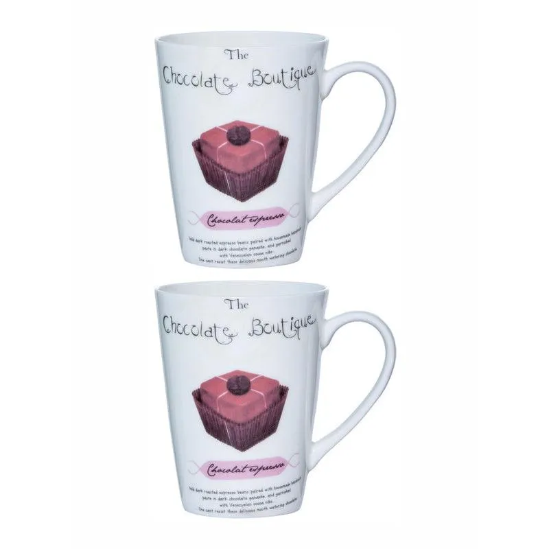 Brownie Bone China Coffee Mug (360 mL Each) - Set of Two media 3