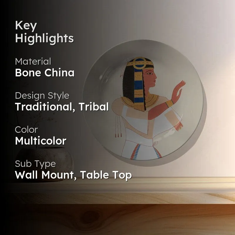 Egyptian Royalty Wall Plate media 2