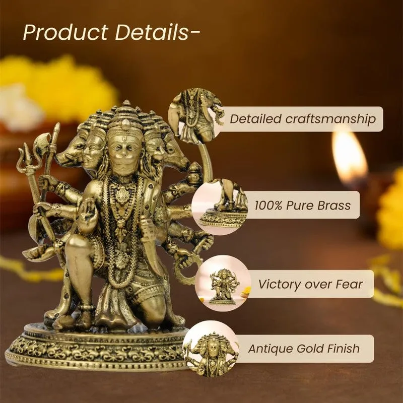 Pavitra Murti Panchmukhi Hanuman Idol media 3