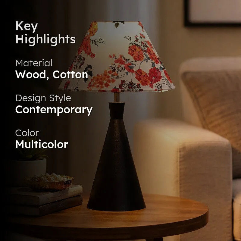 BlossomLuxe Metal Table Lamp media 2