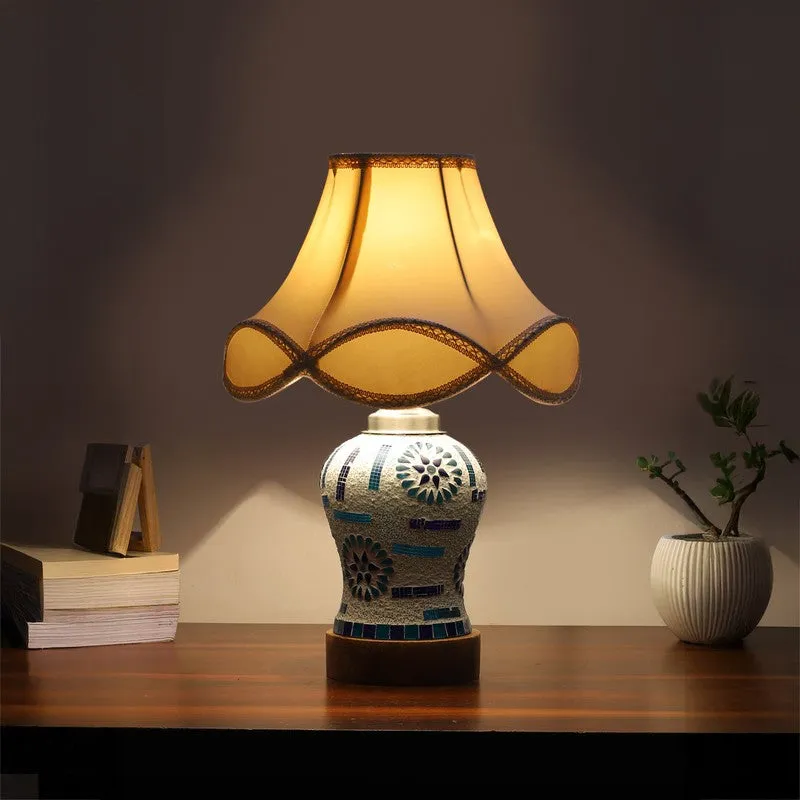 Sonara Arc Wooden Table Lamp - Multicolor media 1