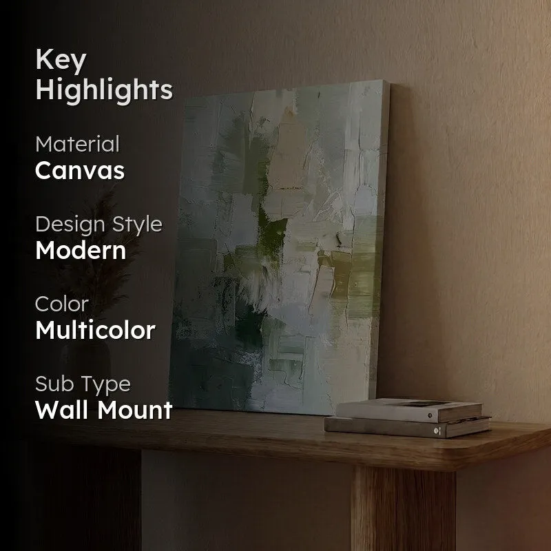 Abstracts Of Green Wall Art media 2