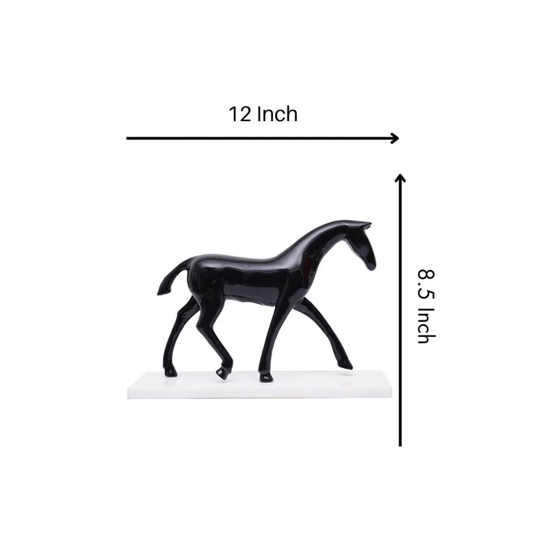 Ines Black Mare Showpiece media 5