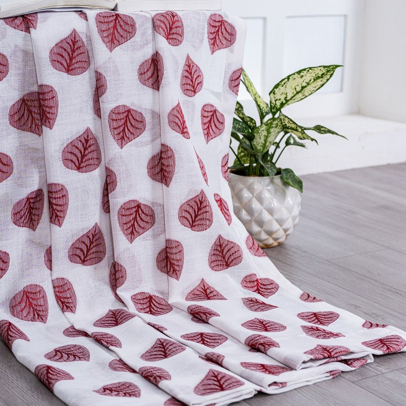 Zyflora Elegant Floral Curtain - Set Of Two media 5