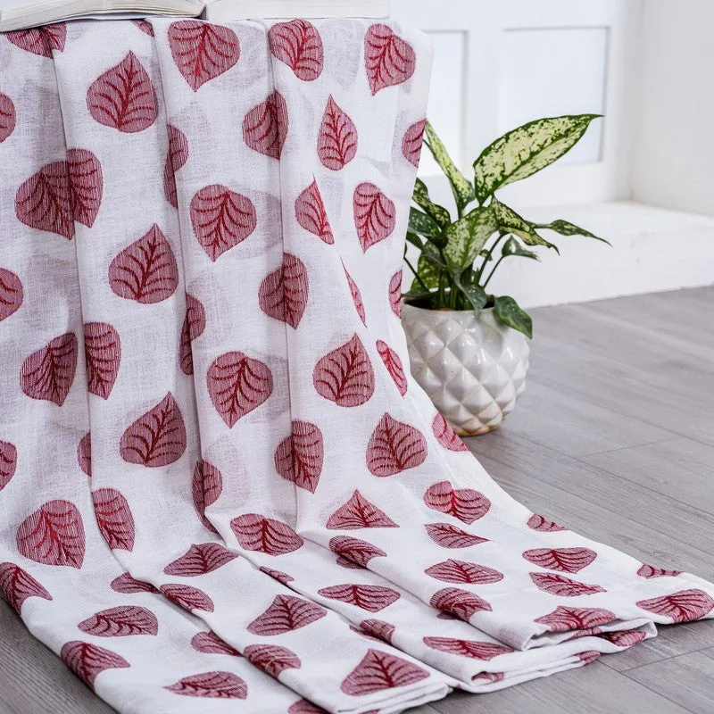 Zyflora Elegant Floral Curtain - Set Of Two media 5