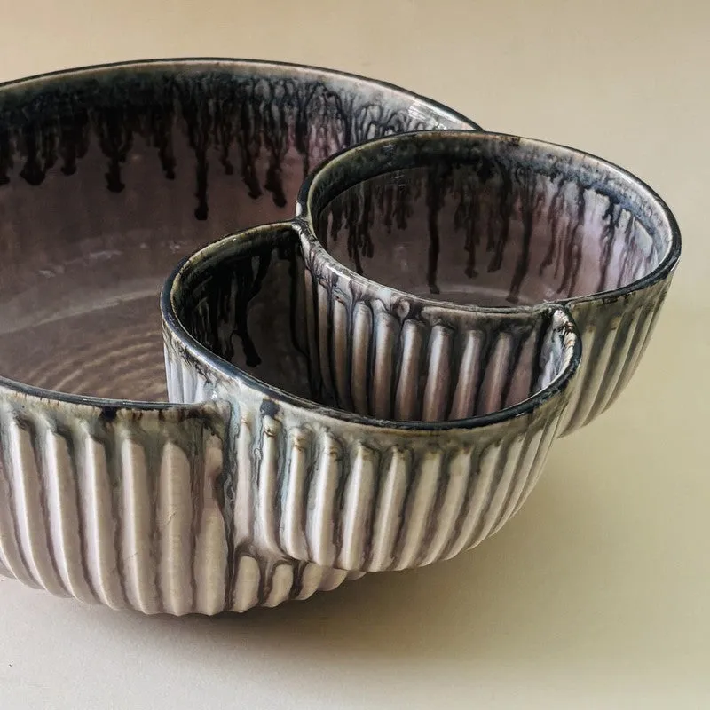 Double Dip Snack Bowl (800 mL) - Pink media 7