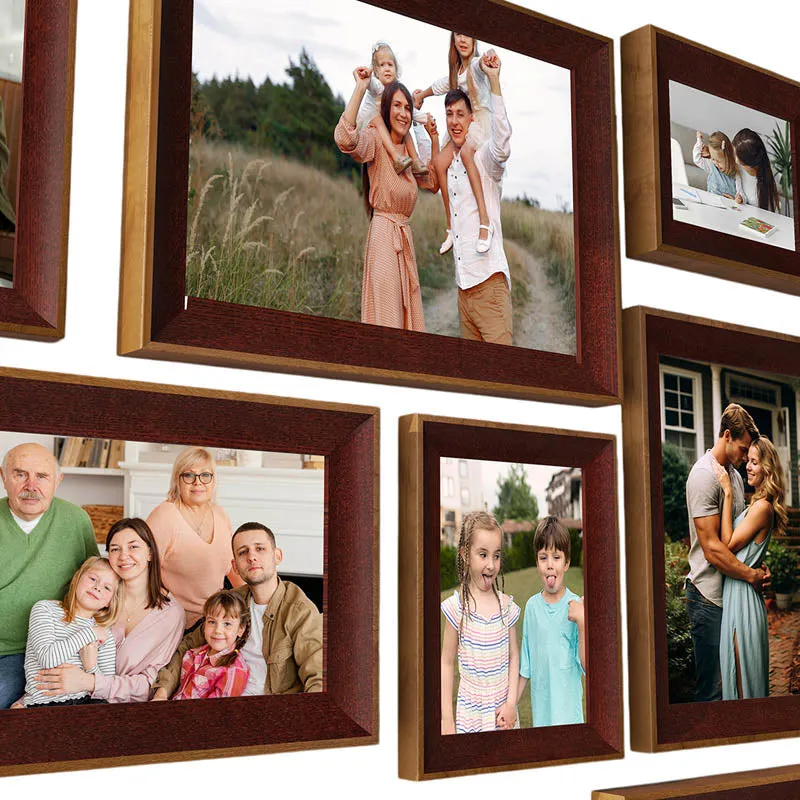 Memories To Rejoice Photo Frames (Brown) - Set Of Ten media 4