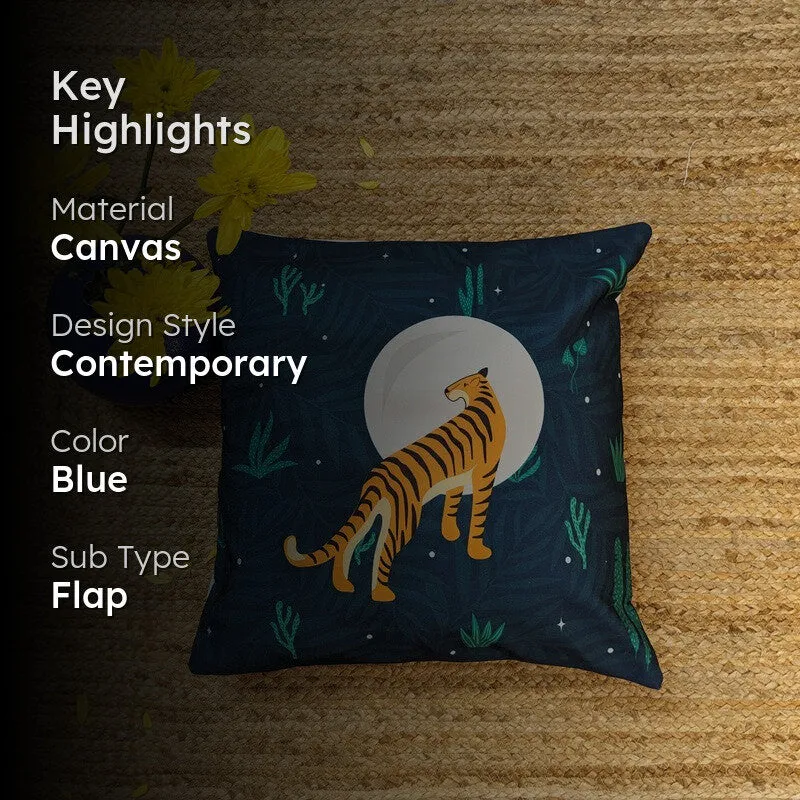 Striped Tiger & Starry Night Cushion Covers media 2
