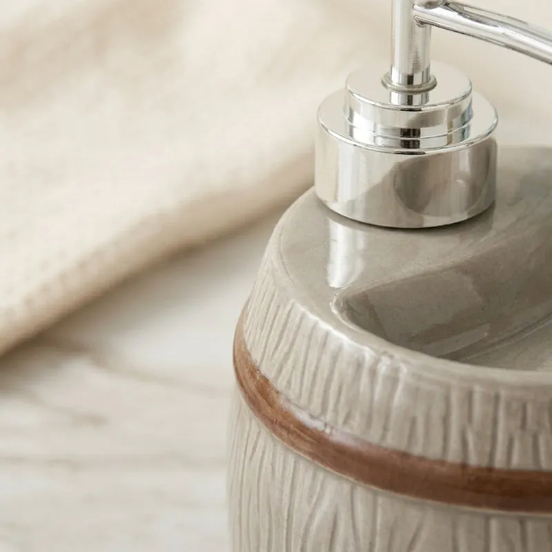Barrel Wash Soap Dispenser - Grey media 3