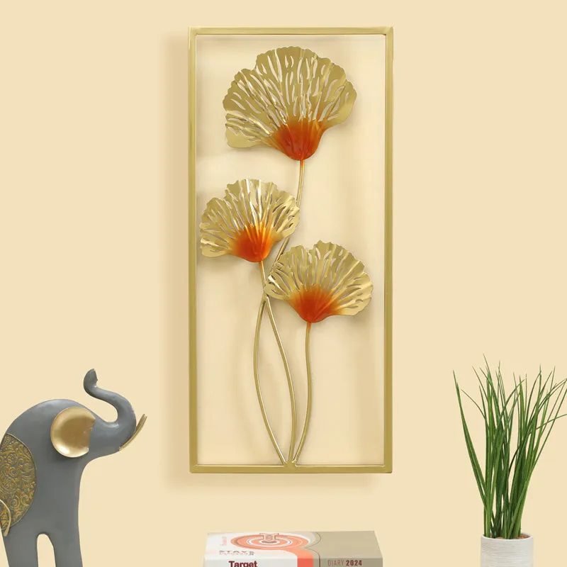 Oceanus Floral Metal Wall Accent media 1